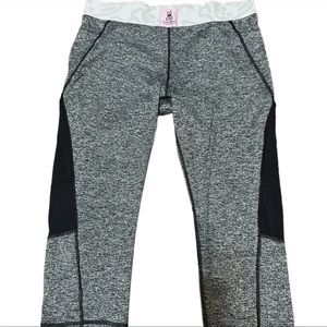 Psycho Bunny charcoal gray athletic leisure leggings